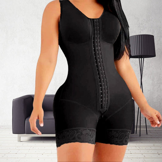 Fajas Colombianas Post Surgery Shapewear Kompresjonskompresjon Slankende Girdle Woman Flat Mage Lace Shaper Skims Shorts Bodyshaper